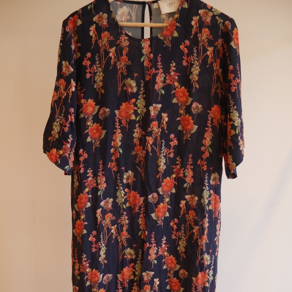 Just Dresses & Skirts - Blue flower dress